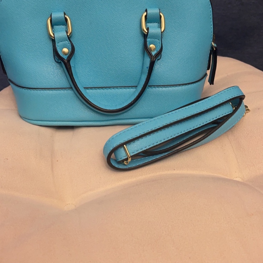 Small blue purse